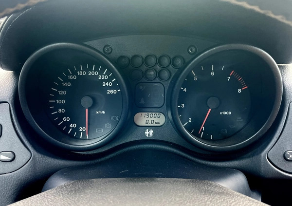 Alfa Romeo GTV cena 35000 przebieg: 119000, rok produkcji 1997 z Wrocław małe 781